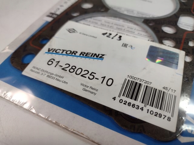 JOINT D'ÉTANCHÉITÉ CULASSE PISTONS VICTOR REINZ 61-28025-10