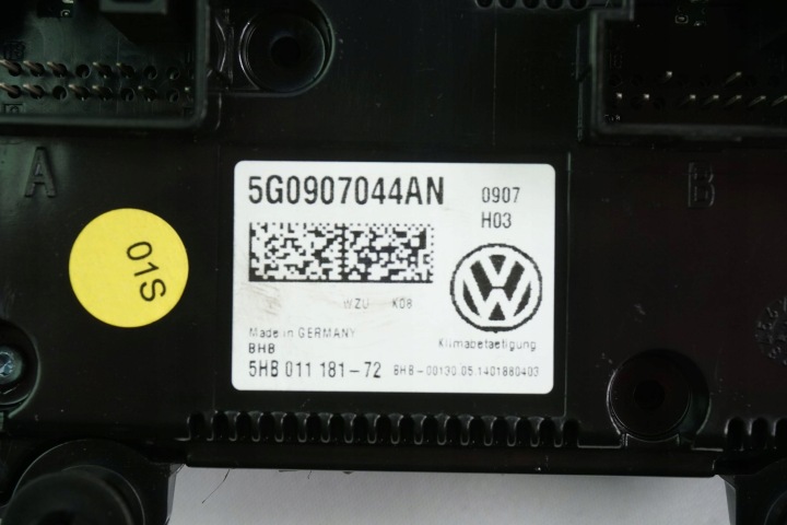 PANNEAU CLIMATISATION VW GOLF VII 5G0907044AN