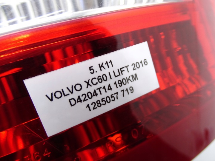 PHARE DROIT ARRIÈRE DROITE ARRIÈRE VOLVO XC60 I LIFT 90007893