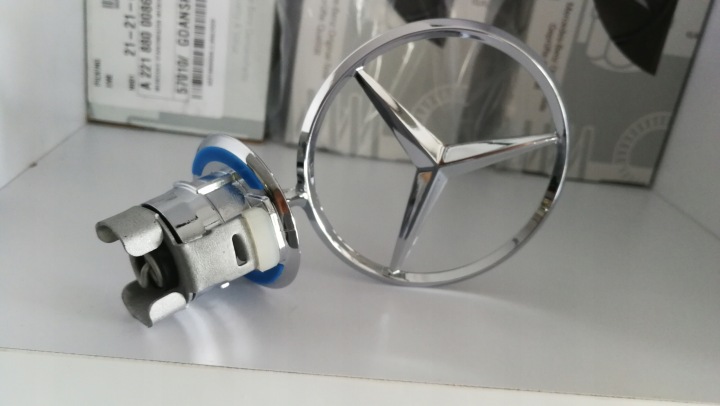 MERCEDES W221 W211 ÉTOILE EMBLÈME INSIGNE