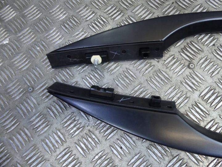 BMW X5 E70 BARRES DE TOIT TOITS NOIR 7158529 7158530