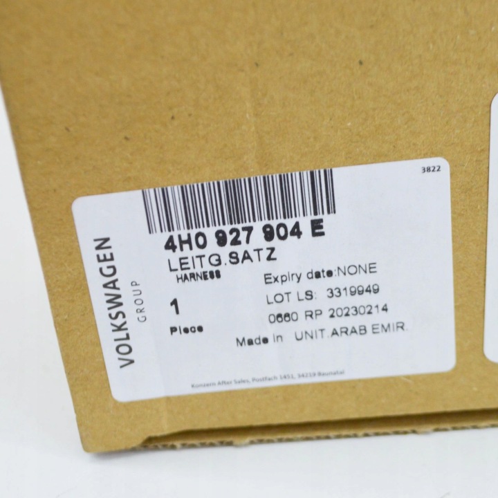 AUDI A8 D4 FAISCEAU DE CÂBLES FILS ARRIÈRE GAUCHE CAPTEUR ABS 4H0927904E