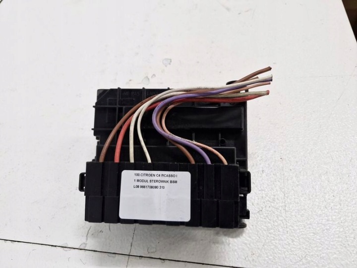 CITROEN C4 PICASSO I 1 MODULE CONTRÔLEUR BSM L08 9661708080