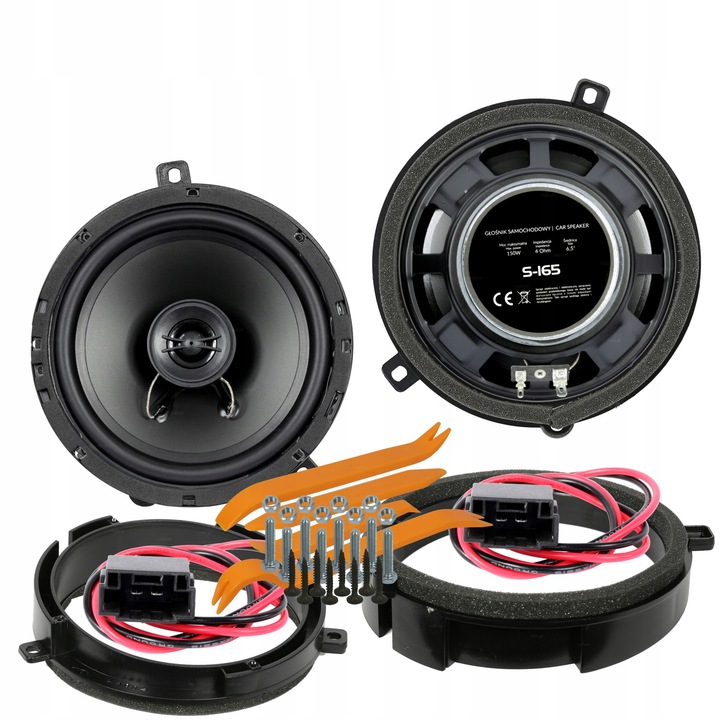 ALTAVOCES 300W MERCEDES C CLASE W202 S202 DE PUERTA NUEVO DISTANCIAS POTENTE JUEGO 