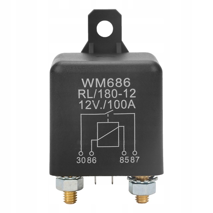 RELAIS 12V PRZELACZAJACY AUTOMOBILE WM686 100A