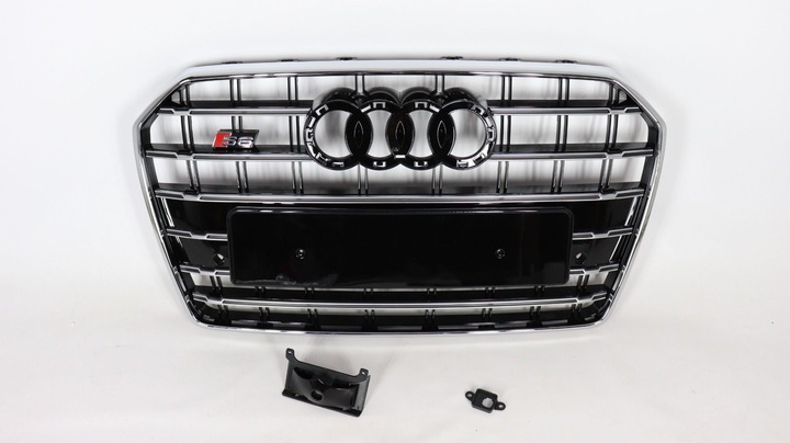 GRILLE RADIATOR GRILLE AUDI A6 2014-2018 PATTERN S6 CHROME photo 1 - milautoparts-fr.ukrlive.com