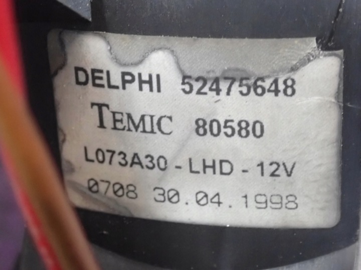 OPEL ASTRA G II 98-09 VENTILATEUR CONDUIT D'AIR VENTILATEUR 52475648