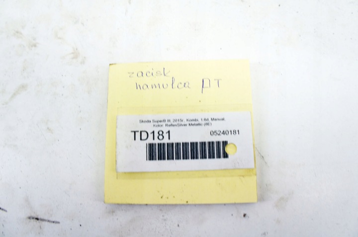 TD181 SKODA SUPERB III 1.6 ÉTRIER DE FREIN DE FREIN ÉLECTRIQUE DROIT ARRIÈRE 3Q0615406