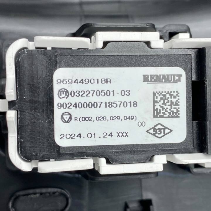 DÉCOR TUNNELS CENTRAL RENAULT CAPTUR II AUTOMATE 969131357R