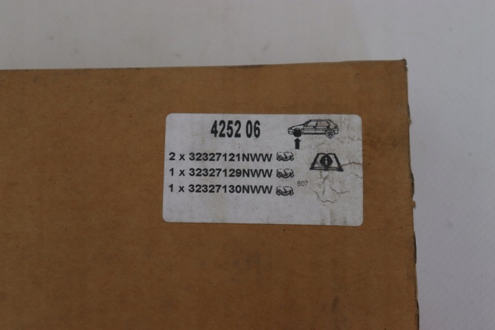 PLAQUETTES FREIN AVEC CAPTEURS KIT PEUGEOT/CITROEN OE 4252 06 K-131