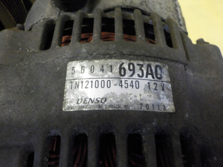JEEP CHEROKEE 3.7 V6 04R 211KM EKG ALTERNATEUR 56041693AC