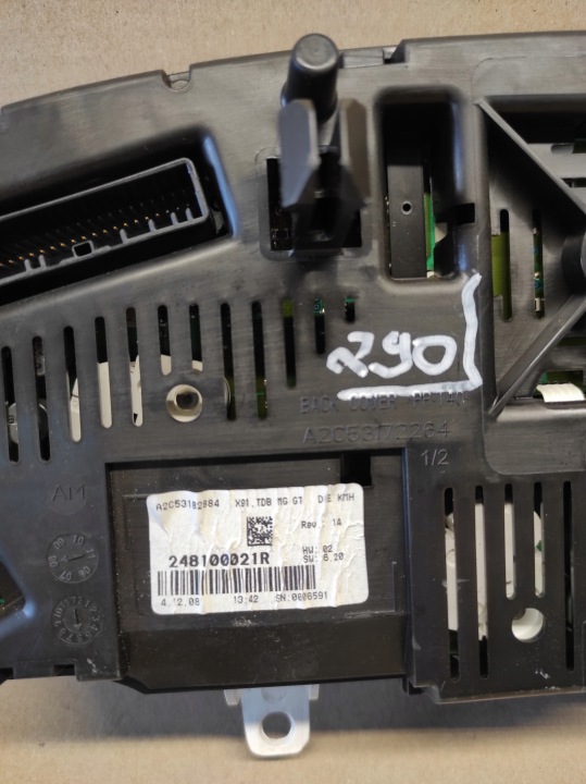 COMPTEUR TABLEAU DE BORD RENAULT LAGUNA III 248100021R