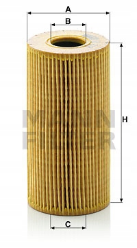 FILTRO ACEITES MANN-FILTER HU 618 X 