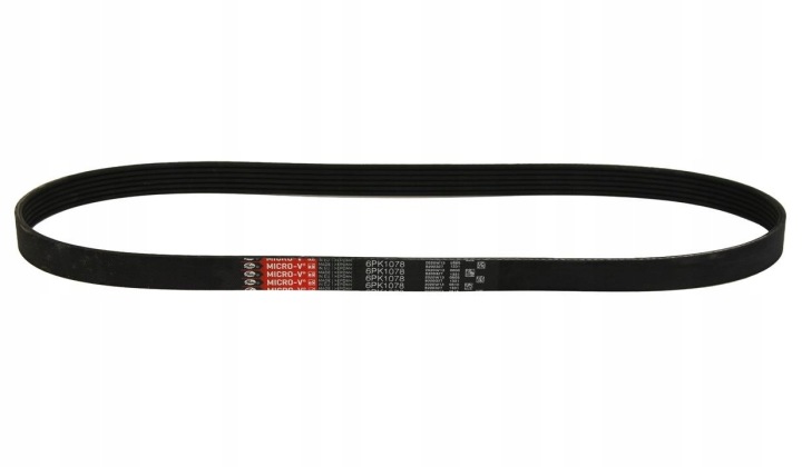 COURROIE MULTICANAL 6PK1078 GAT6PK1078