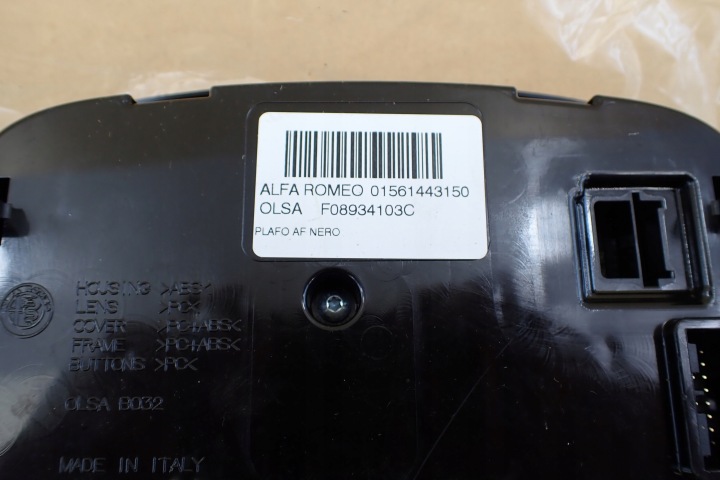 ALFA ROMEO GIULIA 2015- CENTRE ÉCLAIRAGE MODULE PANNEAU 50557483 OE