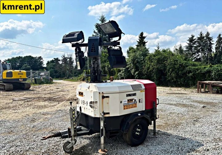 AUTRES TOWER LIGHT VB-9 MOBILNY MÂT OSWIETLENIOWY 2012R TOWER LIGHT VT1,
