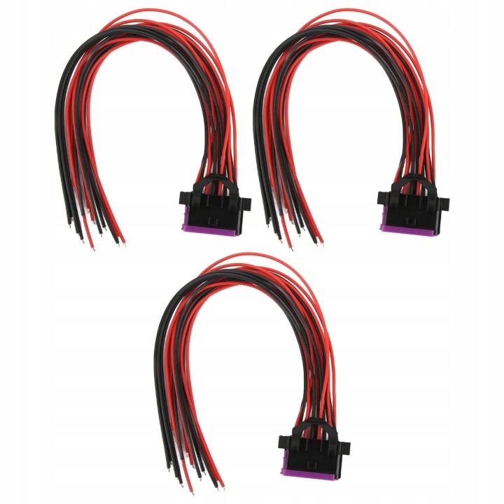 3 PCS 16-PINOWE RACCORD SERRAGE OBD2 CÂBLE 30CM J1962 ADAPTATEUR ZC