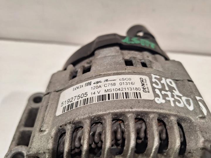 ALTERNATEUR DENSO 51927505 FIAT 500X 1.3 MJET 14-