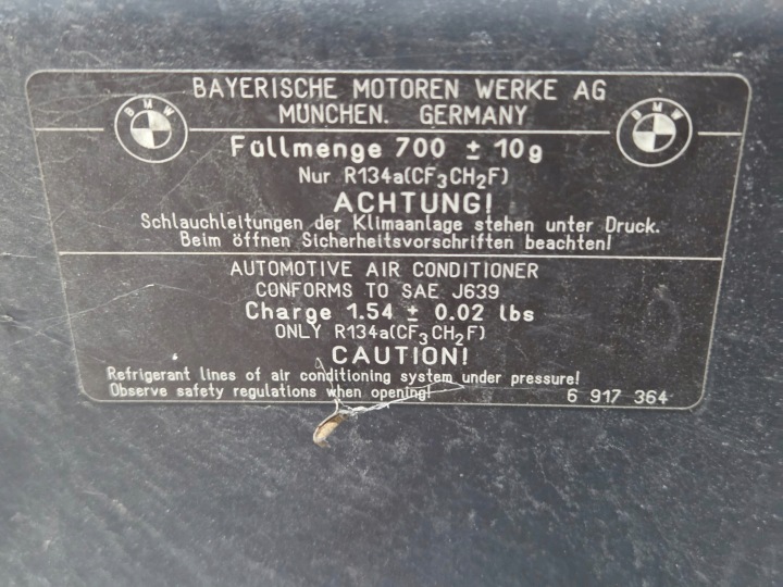 CAPOT BMW E60 E61 CARBONSCHWARZ OE