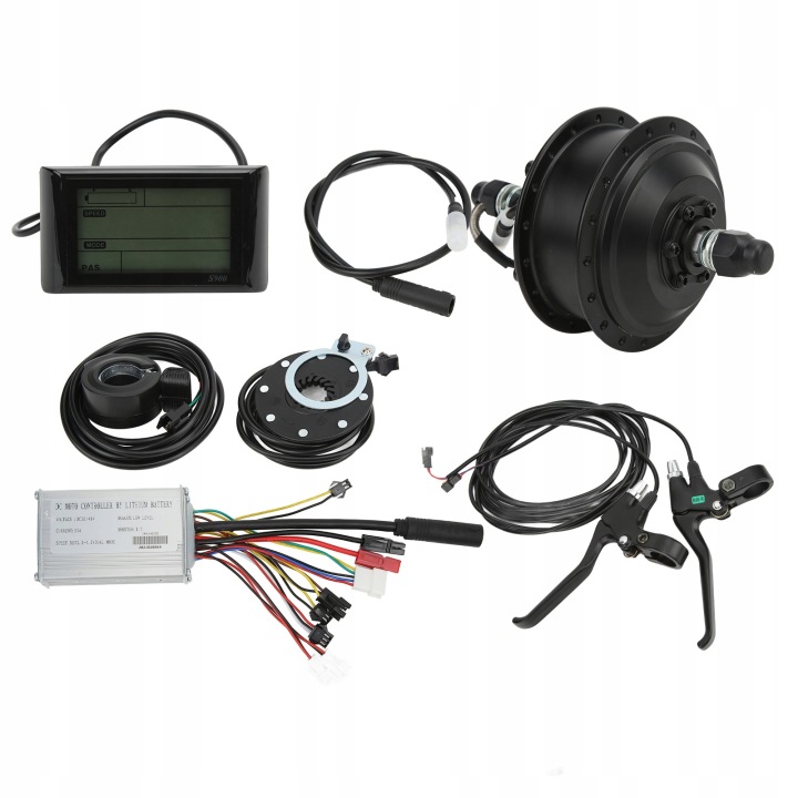 KIT VERS KONWERSJI VÉLO ÉLECTRIQUE 48V 250W CONTRÔLEUR 15A S900 U3
