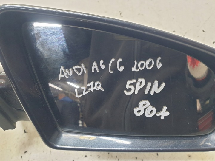 RÉTROVISEUR DROIT 5 GOUPILLE AUDI A6 C6 2006 ANNÉE CODE VERNIS LZ7Q