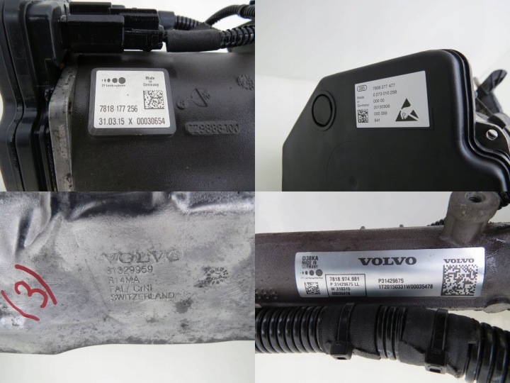 CRÉMAILLÈRE DE DIRECTION DIRECTION ÉLECTRIQUE 31429675 VOLVO S60 II V60 I
