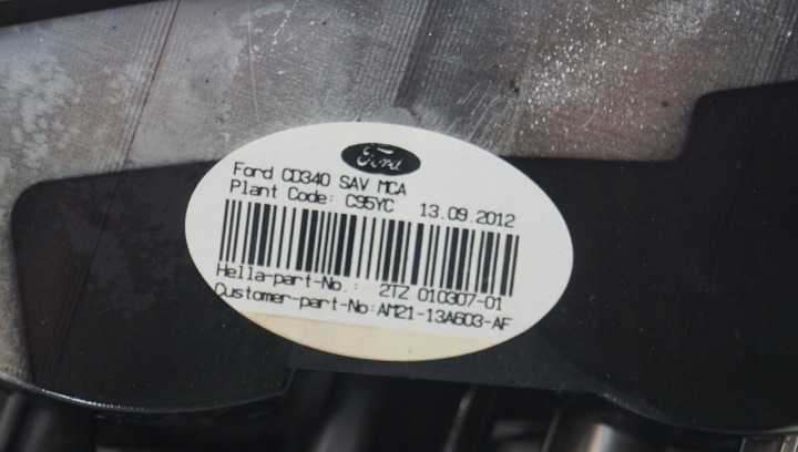PHARE LANTERNE ARRIÈRE GAUCHE DANS COUVERCLE DE COFFRE FORD S-MAX MK1 2010-2015 OE
