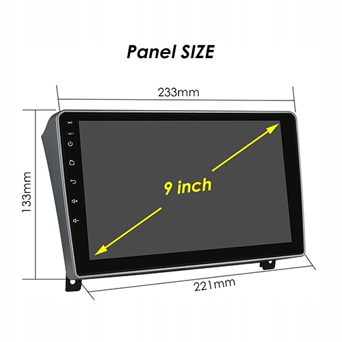 RADIO GPS ANDROID PEUGEOT 407 2004-2011 SIM 4/64GB 