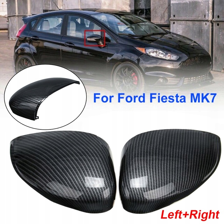 SCI PARA FORD FIESTA MK7 09-17 ESPEJO RECUBRIMIENTO PIEZA DE RECAMBIO 