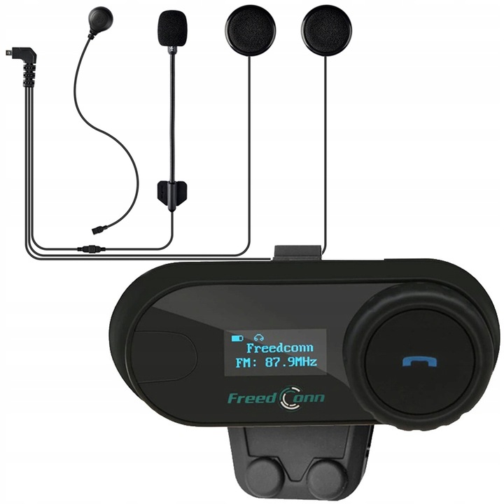 INTERKOM MOTOCIKLINIS BLUETOOTH T-COM SC V3 PRO MOWI : NAS PO POLSKU nuotrauka 13