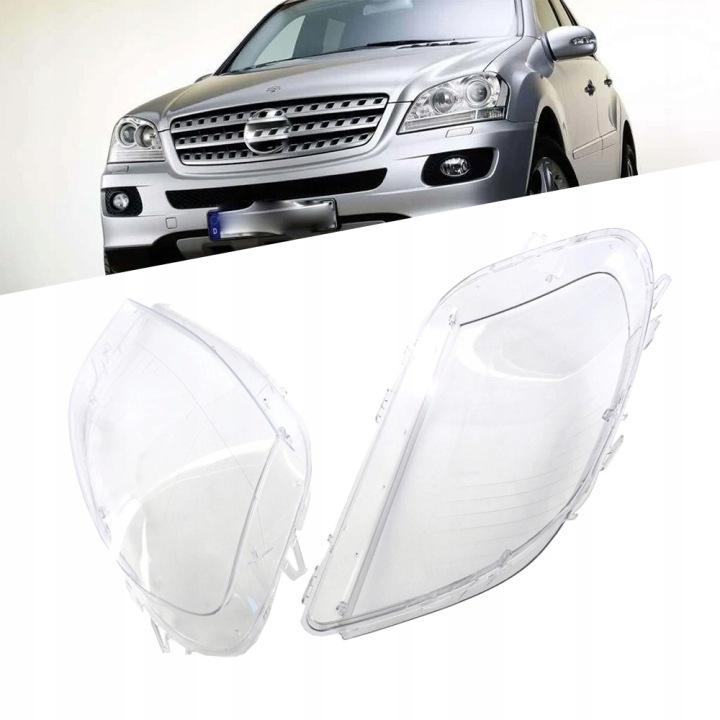 ENSEMBLE KLOSZY PHARES AVANT VERRE MERCEDES ML W164 2005-2007