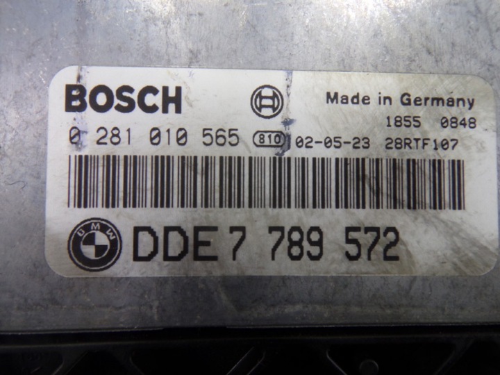 BMW E46 LIFT 2.0 DIESEL 150KM ORDINATEUR CONTRÔLEUR MOTEUR DDE7789572