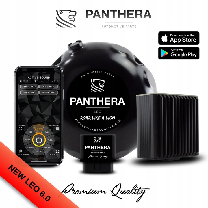 ACTIVO ESCAPE PANTHERA LEO 6.0 (BOXER | R4 | R6| V6 | V8 | V12 | E-SOUND) 