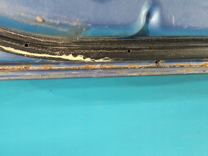 PORTES ARRIÈRE GAUCHE TOYOTA PRIUS II XW20 0309- HAYON BLEU 8S2