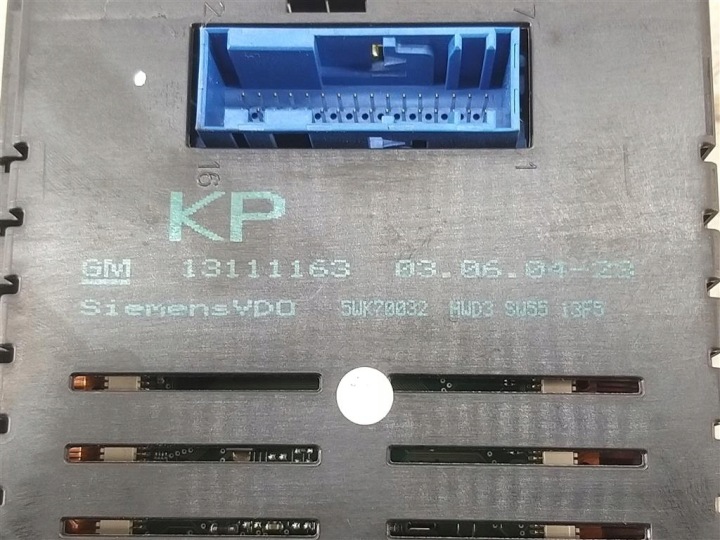 RADIO MONITEUR JEU OPEL ASTRA III H AVANT LIFT 2004-2006 BLAUPUNKT