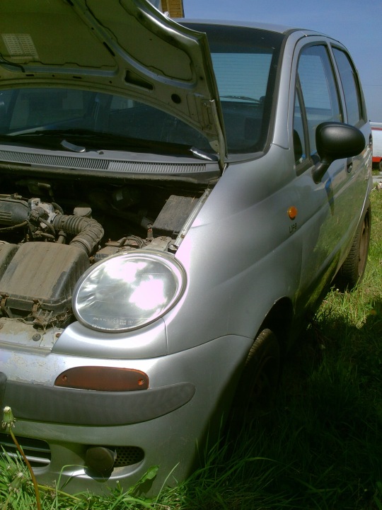 DAEWOO MATIZ 0.8 PÉDALES COMPLET I AUTRE PORTES COULEUR ARGENTÉ PHARES PARE-CHOCS