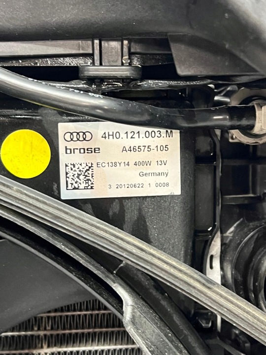 PANNEAU AVANT COMPLET RADIATEURS RENFORCEMENT AVANT AUDI S8 D4 4.0 TFSI