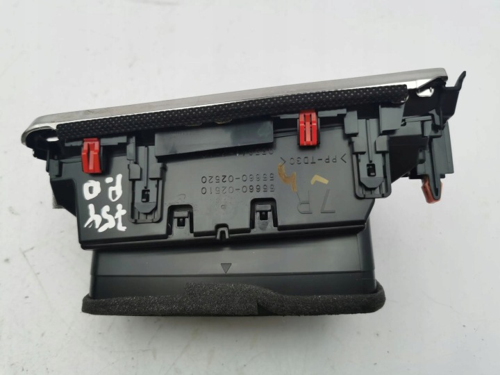 TOYOTA COROLLA E210 E21 2020 DROITE CÔTÉ GRILLES CONDUIT D'AIR