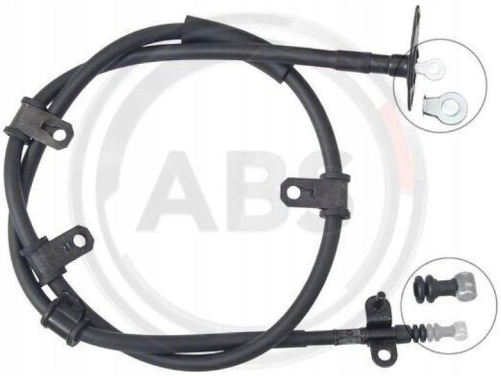 CABLE DE FRENADO IZQUIERDA HYUNDAI TERRACAN 01-06 