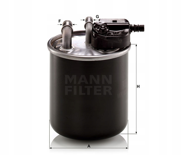 MANN-FILTER FILTRE CARBURANTS WK 820/15 VERS MERCEDES-BENZ VITO AUTOBUS (W639)