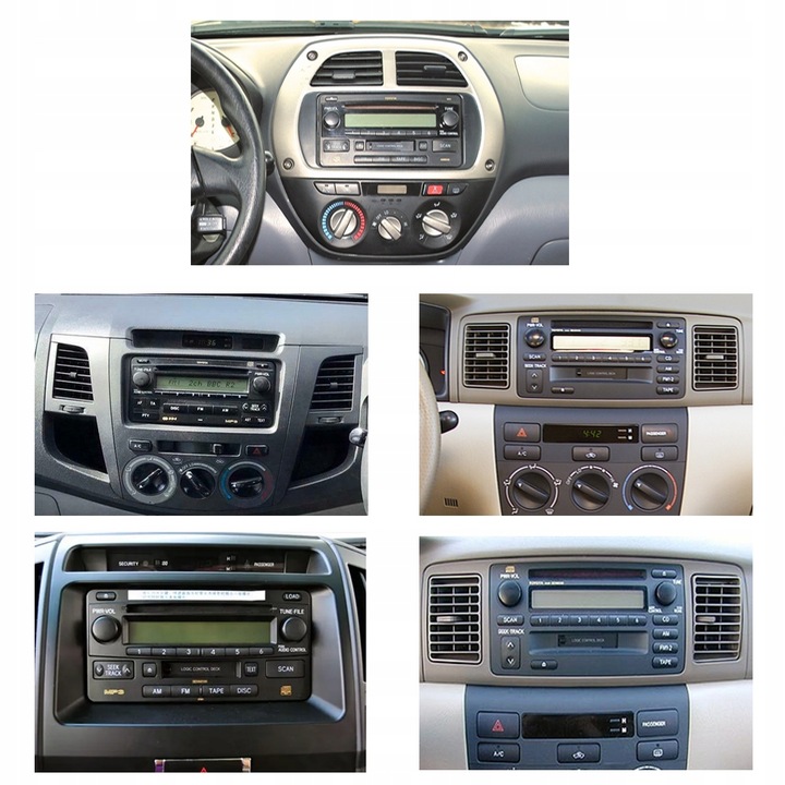 RADIO TOYOTA RAV4 II COROLLA E12 YARIS AVENSIS GPS 