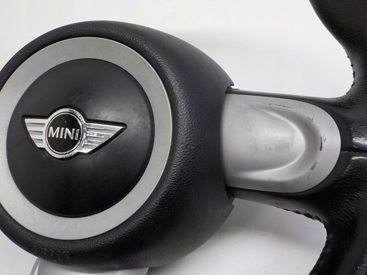 MINI COOPER R52 R55 R56 VOLANT CUIR AIRBAG COUSSIN CONDUCTEUR