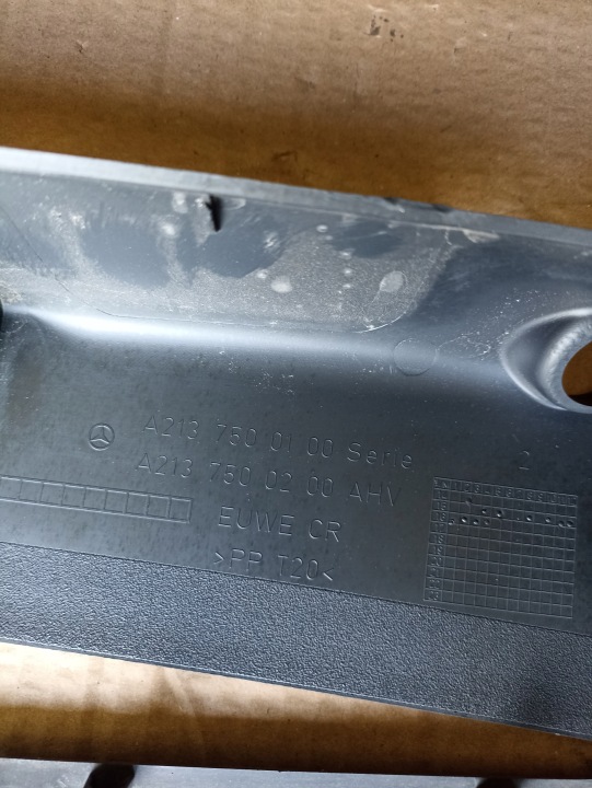MERCEDES W213 E CLASSE BERLINE GARNITURE PROTECTION COUVERCLES DE COFFRE COUVERCLES DE COFFRE