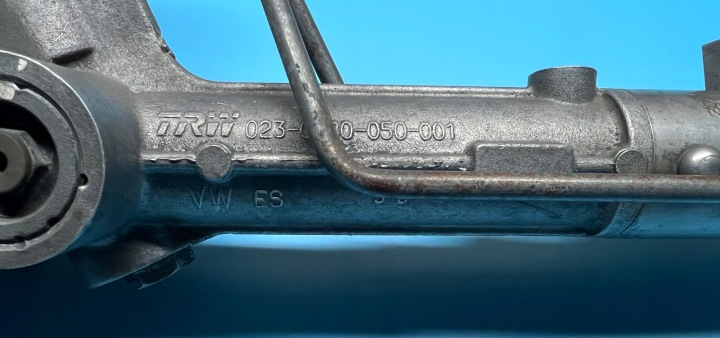 ORIGINALE CRÉMAILLÈRE DE DIRECTION TRW VW SEAT SKODA SUR CAPTEUR 6Q1423055BA