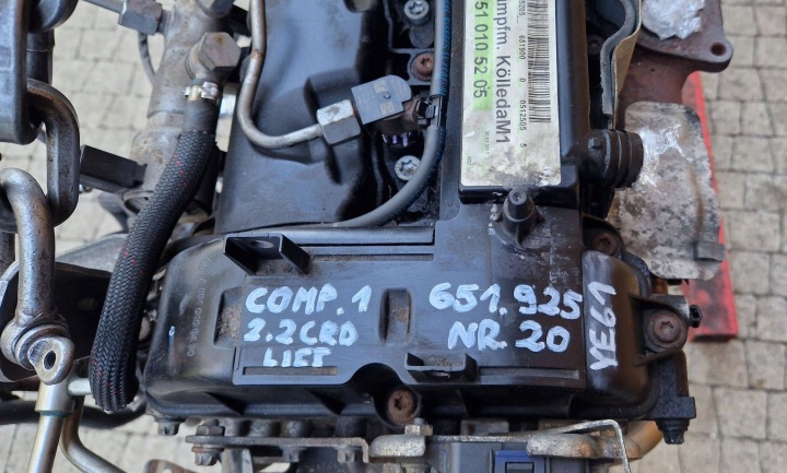 JEEP COMPASS 1 I LIFT 11-16 2.2 CRD ENE MOTEUR AVEC UKLADEM PALIWOWYM 651925