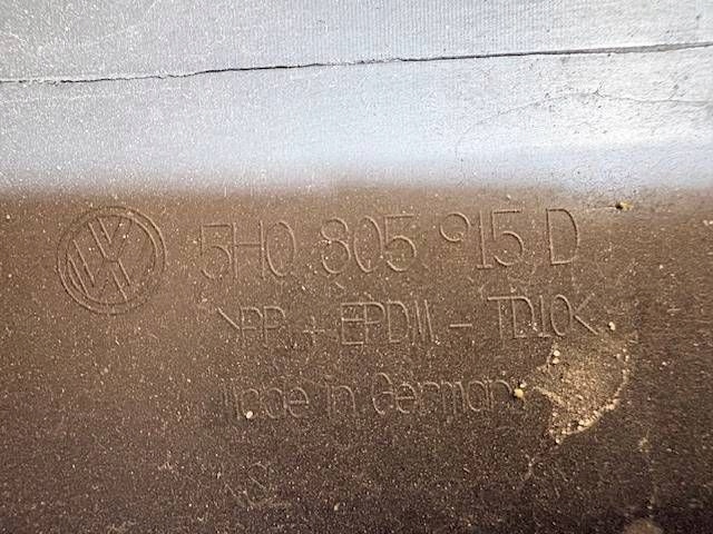 VW GOLF VIII 5H0 PLAQUE SOUS PARE-CHOCS AVANT 5H0805915D