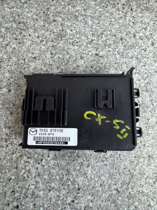 CONTRÔLEUR MODULE BCM MAZDA CX-5 CX5 II 2017-2021 TK52 675Y0E K0216 19F19