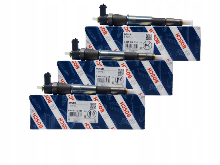 ENSEMBLE INJECTEURS 4 PIÈCES OPEL RENUALT 2.0 0986435202 BOSCH NOUVEAU