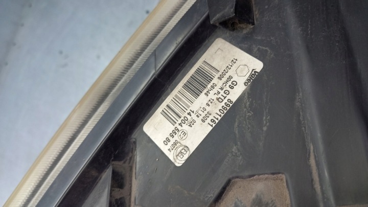 PROJECTEUR GAUCHE FIAT SCUDO II 07R 89901161