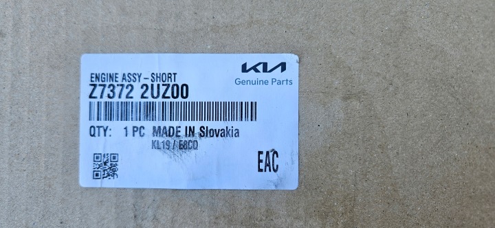MOTEUR ARBRE PISTONS BLOC MOTEUR KIA SPORTAGE OPTIMA STONIC 2018-1.6 CRDI D4FE